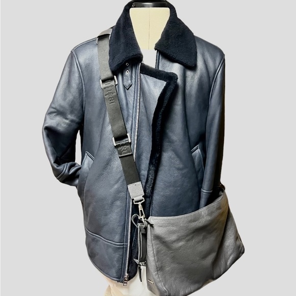 Cerruti 1881 Other - Cerruti 1881 Pebble Leather Tote/Messenger Bag